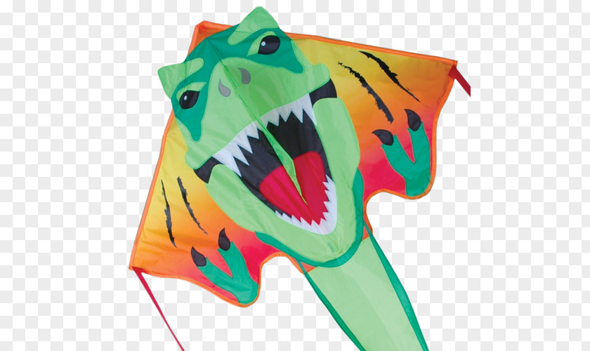 Bathhouse Flyer Tyrannosaurus Large Easy Kite Sport PNG