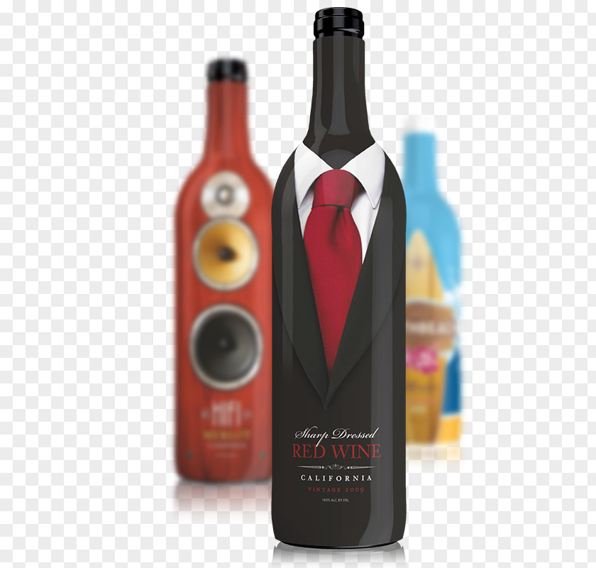 Bottle Mockup Liqueur Wine Label Fizzy Drinks Milk PNG