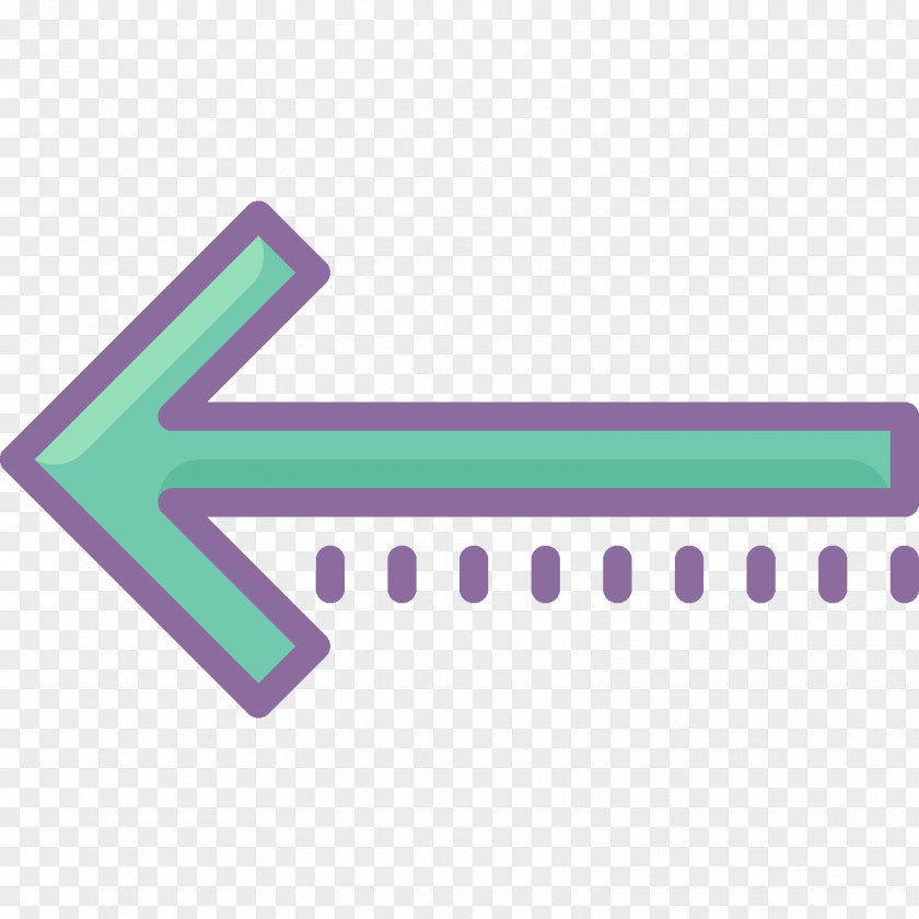 Long Arrow Font PNG