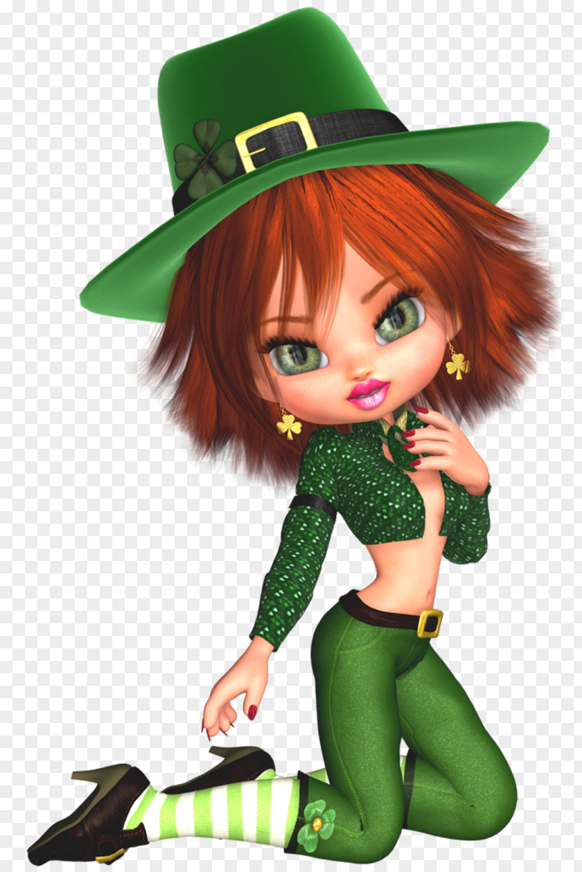 Lucky Charm Leprechaun Saint Patrick's Day Cartoon PNG