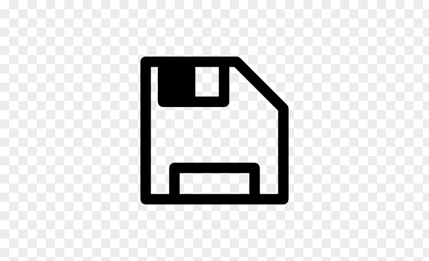 SAVE Floppy Disk Button Storage PNG