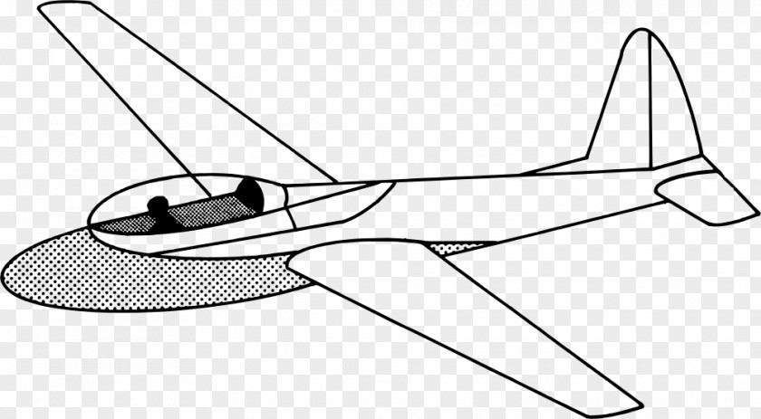 Airplane Glider Clip Art PNG