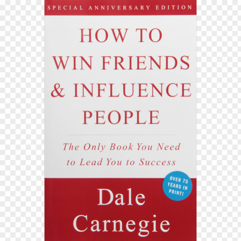 Book How To Win Friends And Influence People The 7 Habits Of Highly Effective Self-help Author PNG