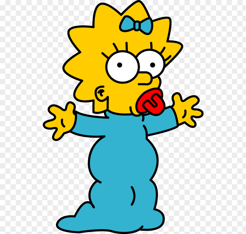 Maggie Simpson Background Homer Marge Bart Barney Gumble PNG