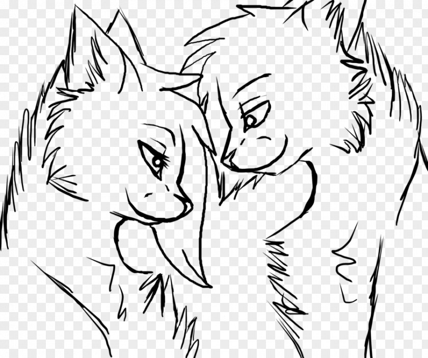 Painting Line Art Whiskers Drawing Cat PNG