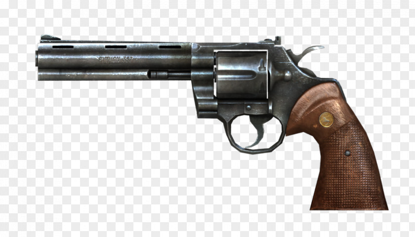 PYTHON Revolver CrossFire Trigger Firearm Colt Python PNG