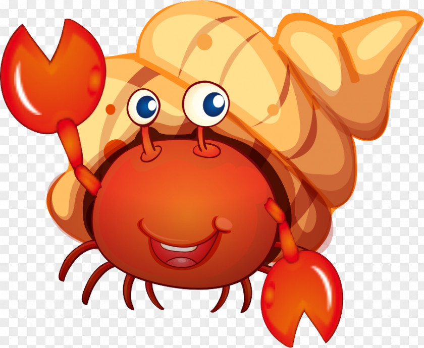The Crab Cartoon Conch Royalty-free Clip Art PNG