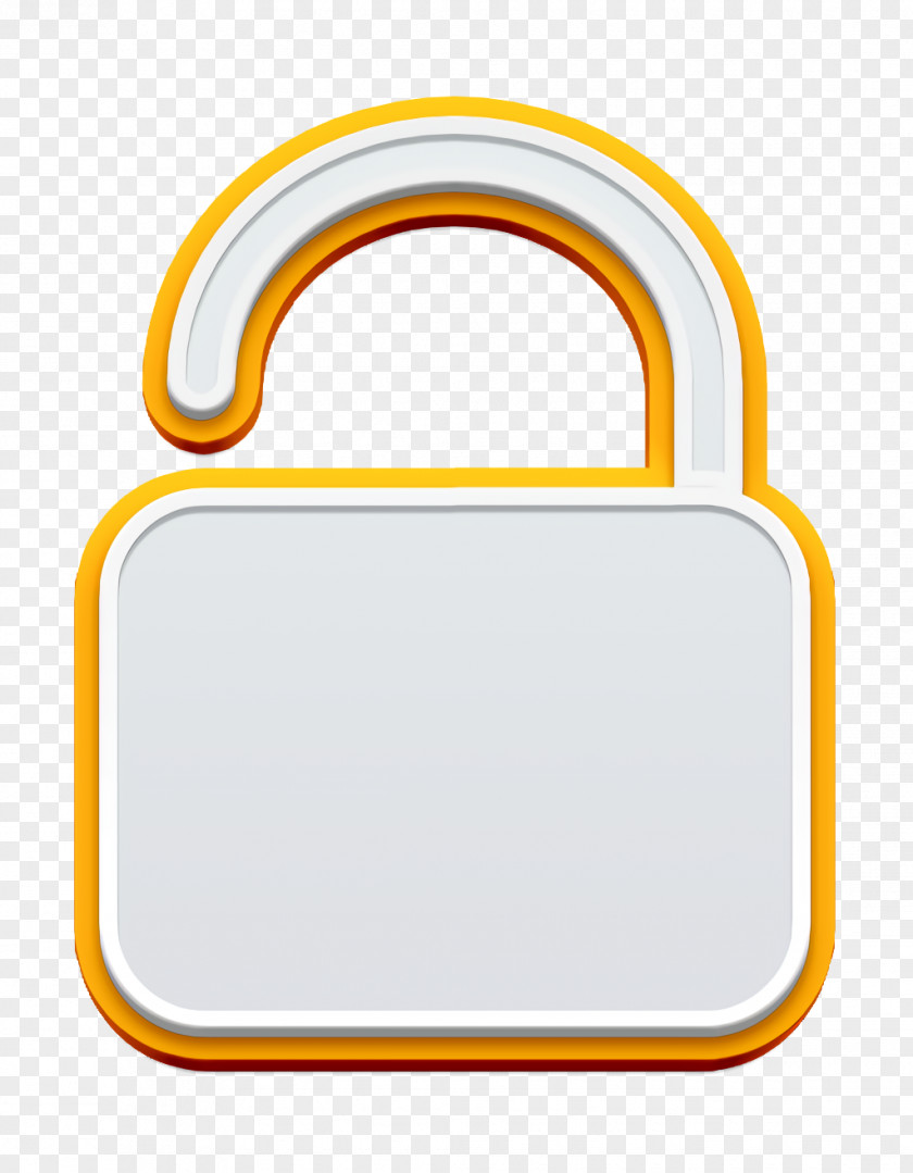 Material Property Padlock Unlocked Icon Essential Lock PNG