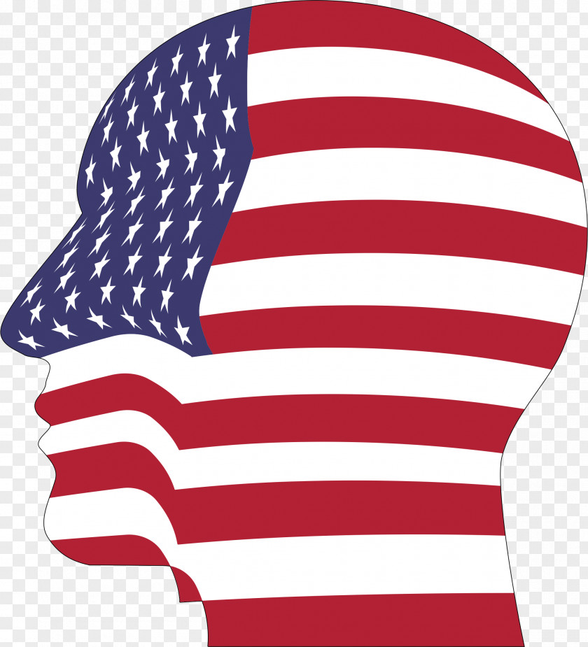 Stroke Flag Of The United States Clip Art PNG