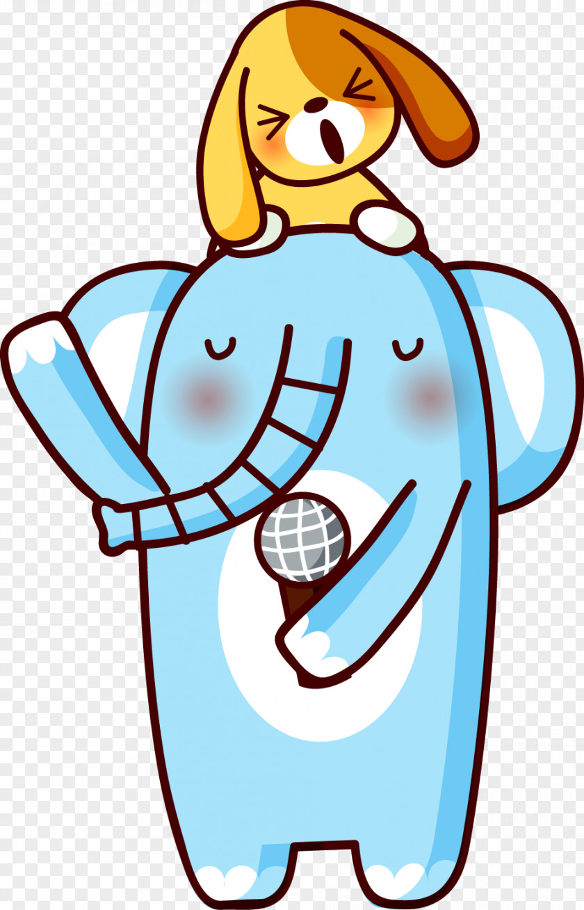 Cartoon Baby Elephant Clip Art PNG