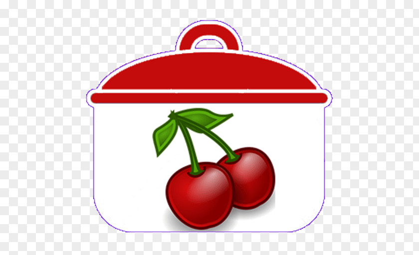 Cooking Pot 7 And Cherry Food Fruit Clip Art PNG