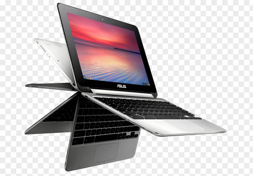Laptop ASUS Chromebook Flip C100 Computer Touchscreen PNG