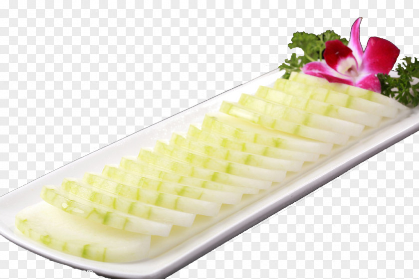 Melon Pieces Wax Gourd Vegetable PNG