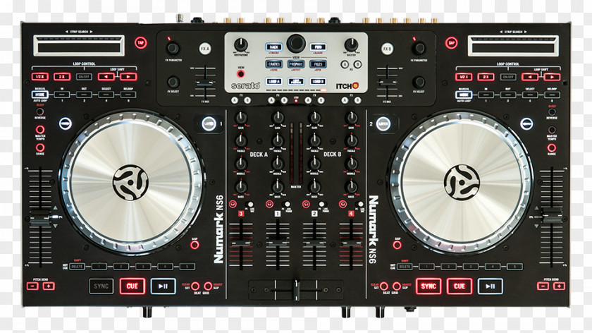 Numark NS6 Audio Mixers Disc Jockey NS7 III PNG