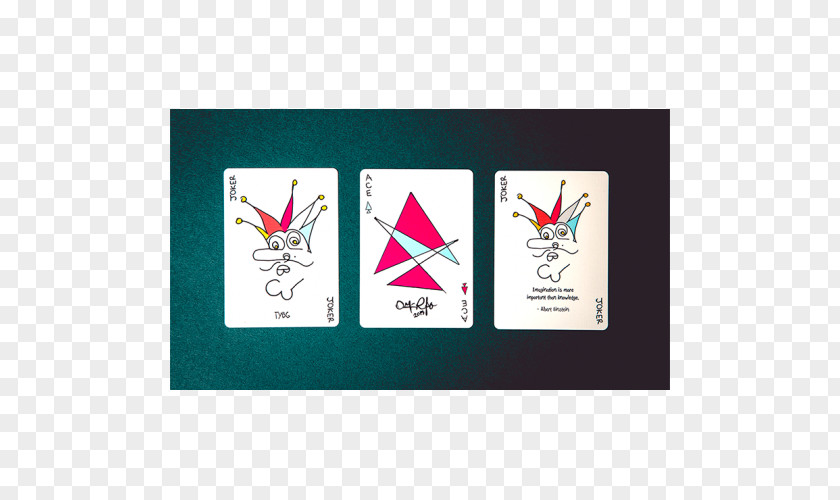 Red Stripes] Magic Paper Playing Card Entertainment Brand PNG