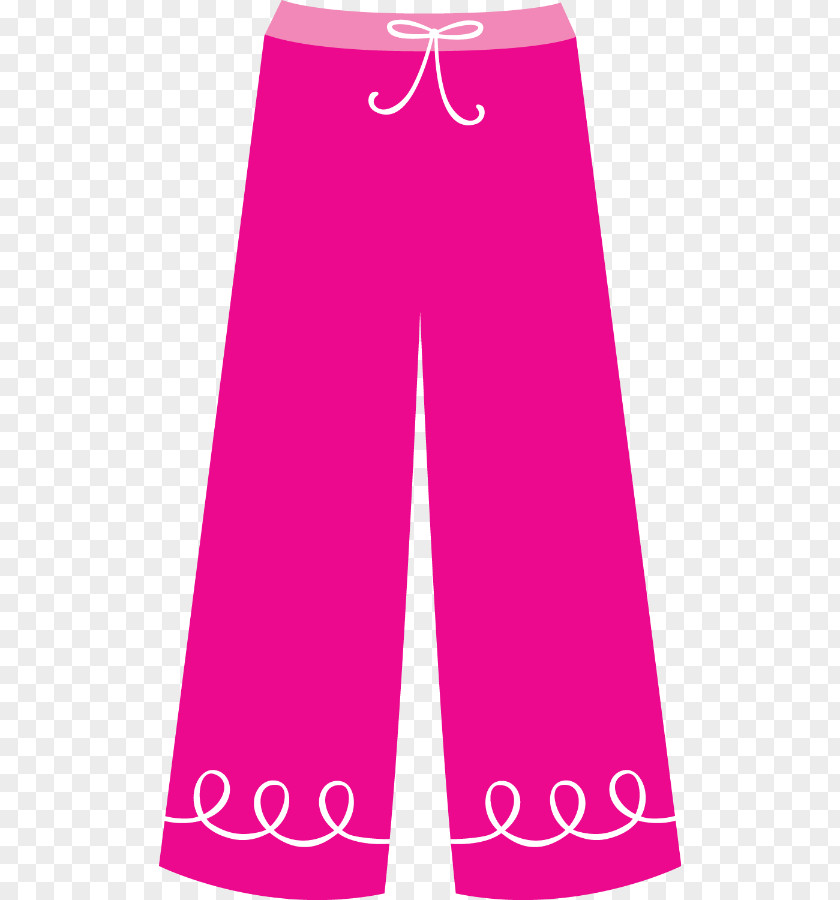 Shorts Silhouette Pink Pants Clip Art Christmas Clothing PNG
