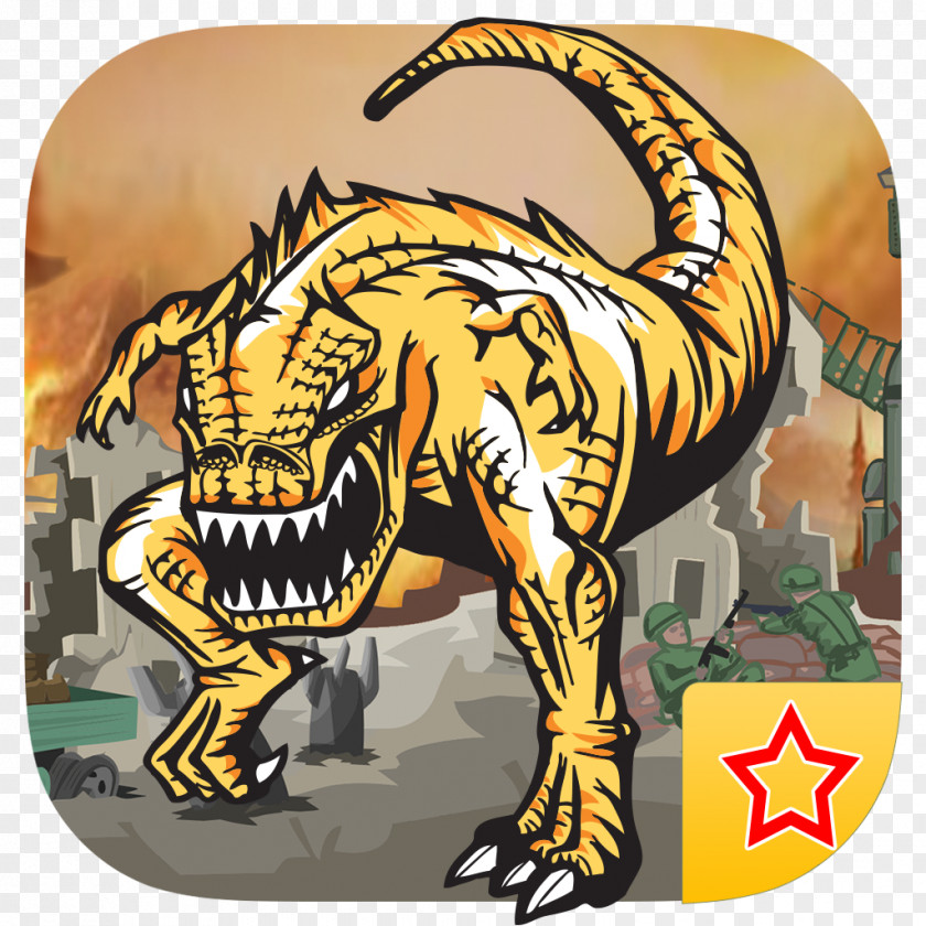 Tiger Tyrannosaurus Cartoon Fauna PNG