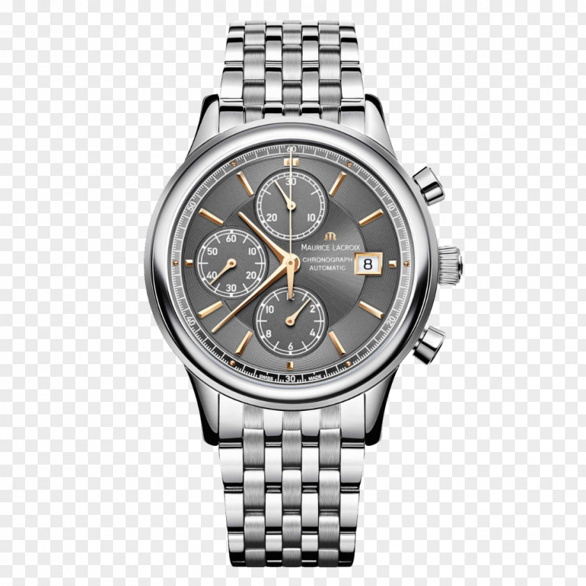 Watch Chronograph Maurice Lacroix Clock Jewellery PNG