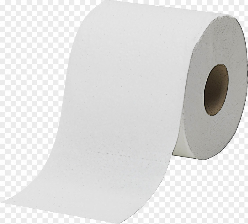 White Toilet Paper Label Product PNG