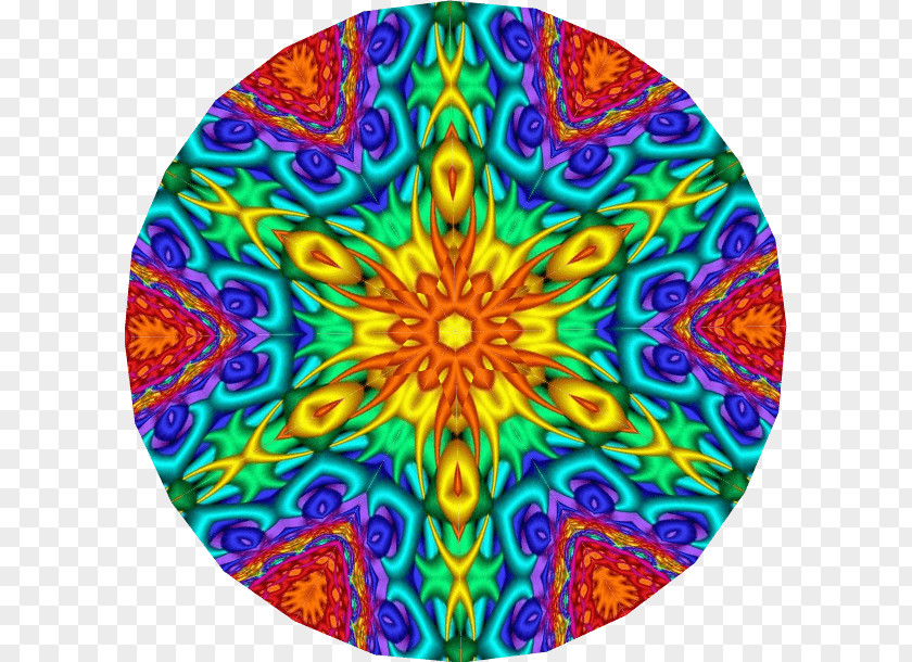 Mandala Kaleidoscope Symbol Sacred Animation PNG