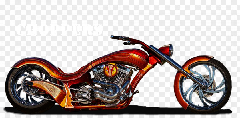 Motorcycle Chopper Suspension Custom Harley-Davidson PNG