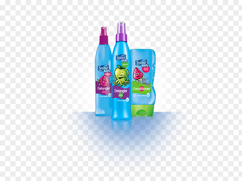 Shampoo Suave Plastic Bottle Hair Care Kids' PNG