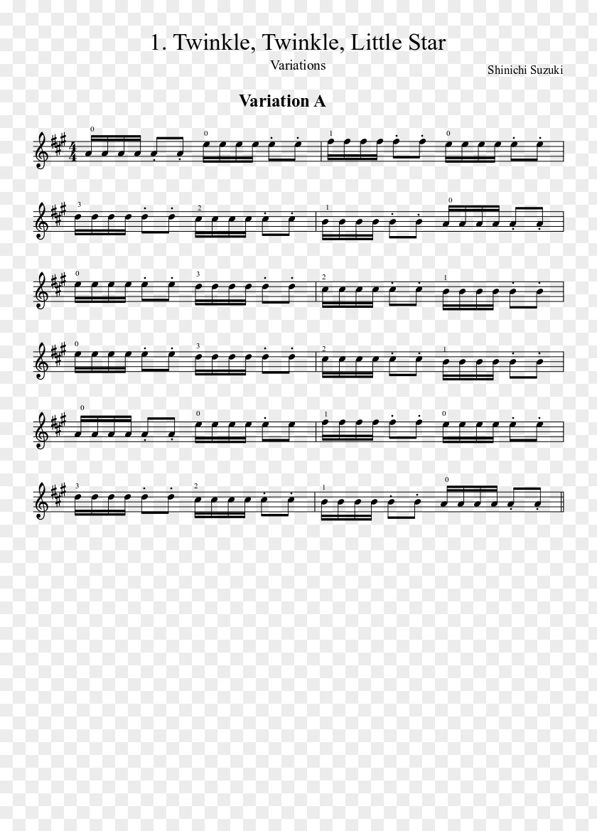 Twinkle PNG Twinkle, Little Star Suzuki method Violin Sheet Music, violin clipart PNG