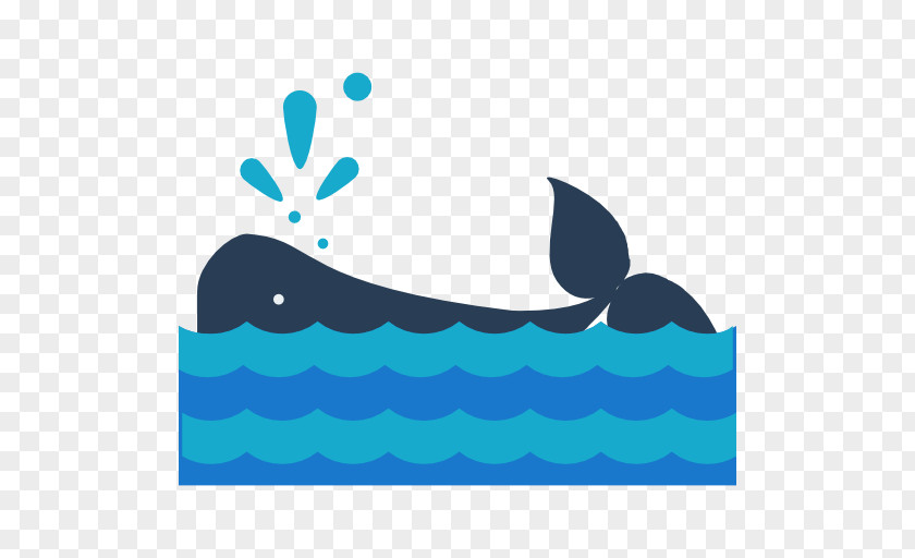 Water Whale Icon PNG