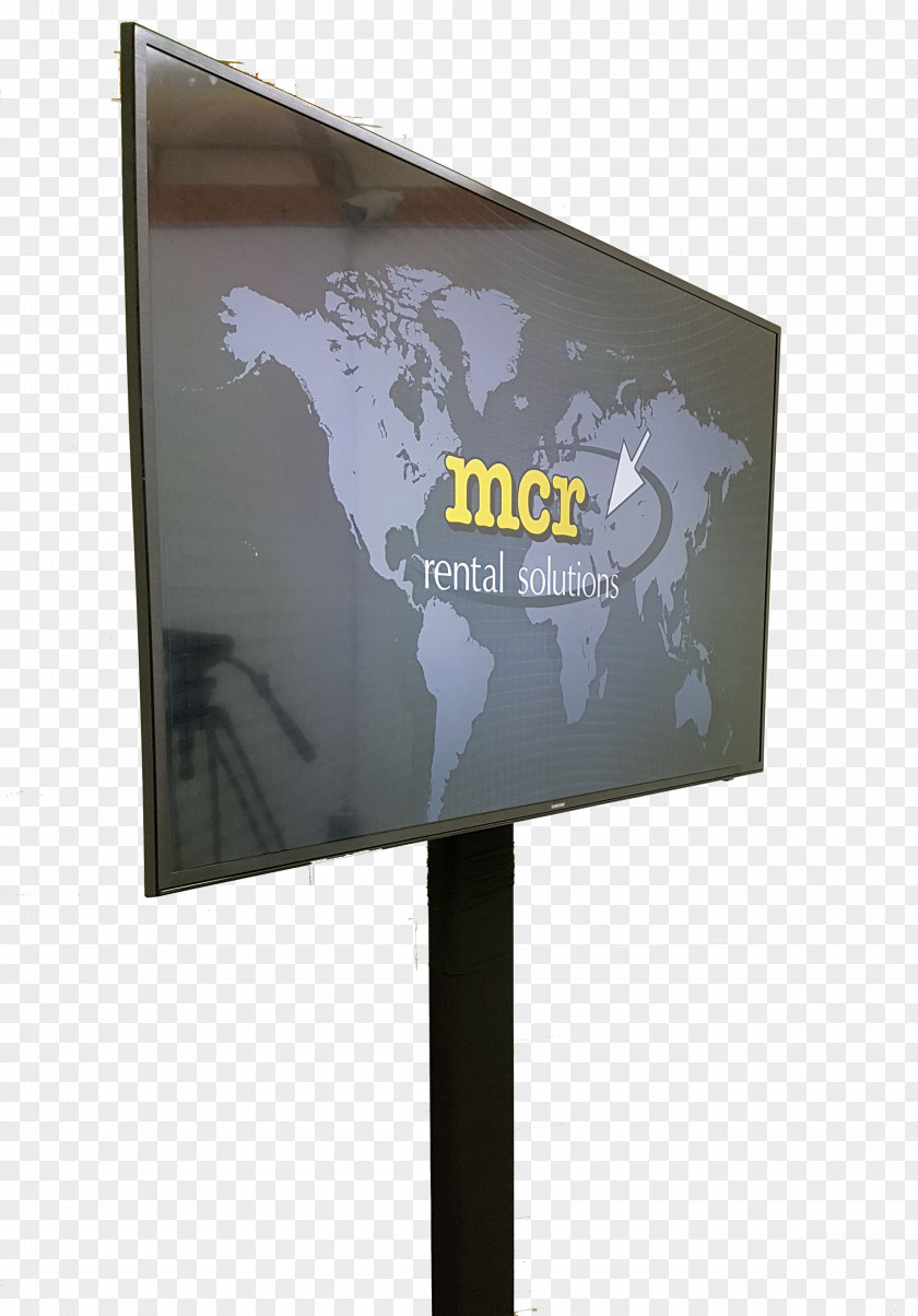 90 Inch Led Tv Display Device Advertising Product Design PNG