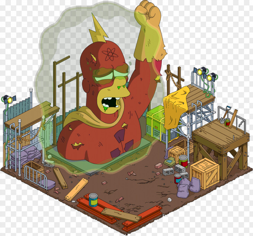 Bart Simpson The Simpsons: Tapped Out Simpsons Game Radioactive Man Homer PNG