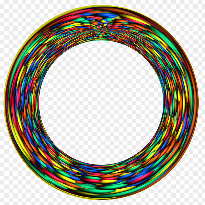 Circle Disk Color Ring PNG