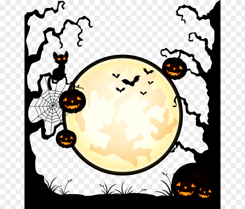 Foreign Halloween Pictures Vector Material Photography Illustration PNG