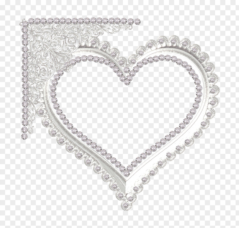 Metal Chain Heart Body Jewelry Jewellery Silver PNG