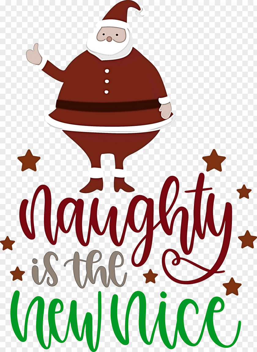 Naughty Chrismtas Santa Claus PNG