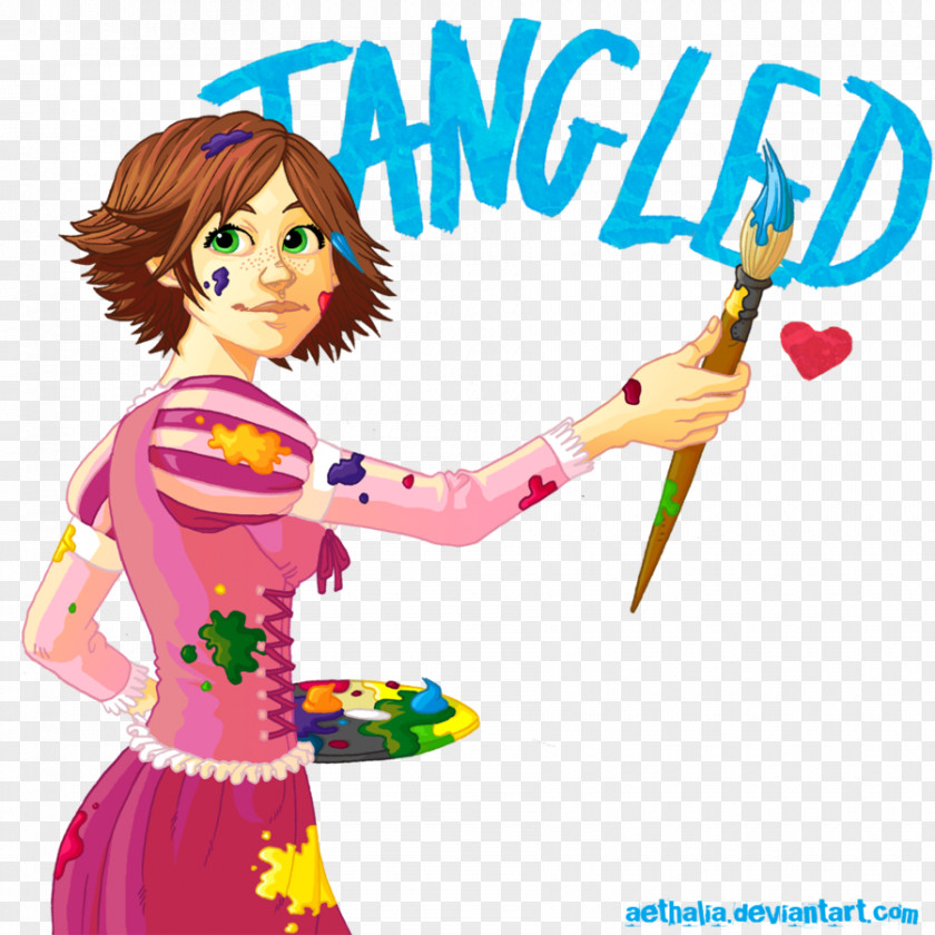 Rapunzel Eugene The Art Of Tangled Drawing PNG