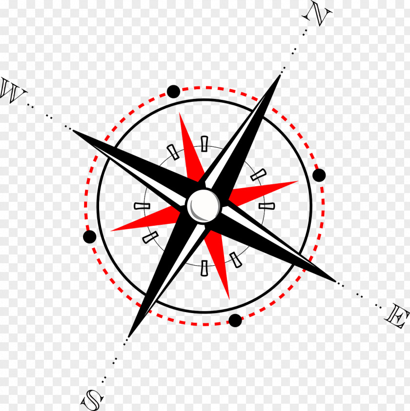 Compass Rose Clip Art PNG