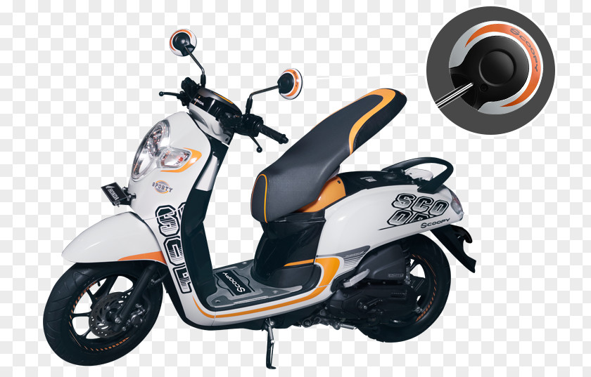 Honda Scoopy Motorcycle Beat Car Seat PNG