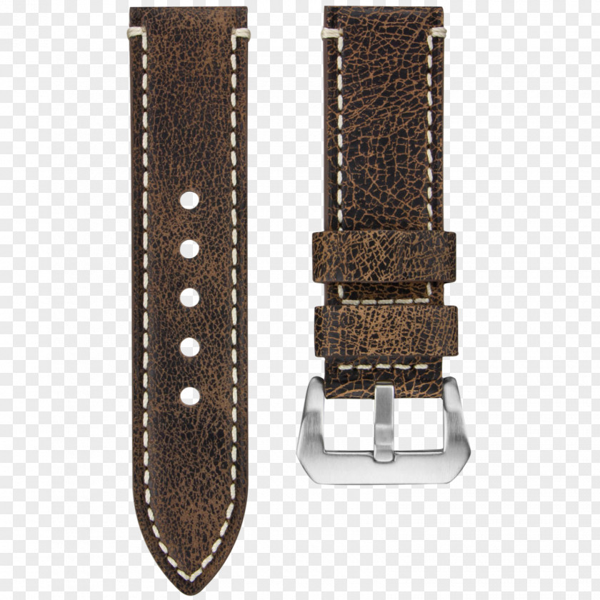 Leather Vintage Watch Strap Uhrenarmband Buckle PNG
