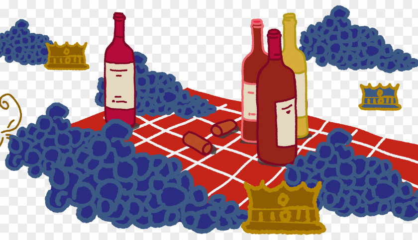 World Wine Bottle Background PNG