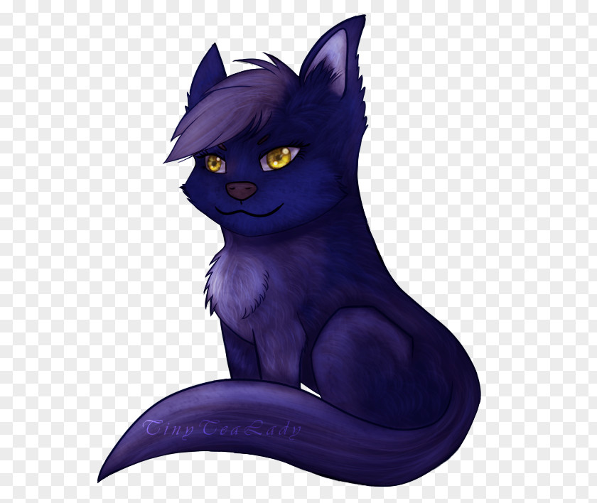 BLUE WOLF Black Cat Kitten Whiskers Mammal PNG