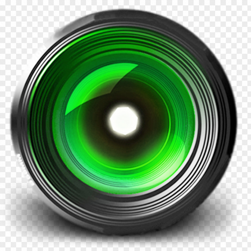 Camera Lens Circle Close-up PNG
