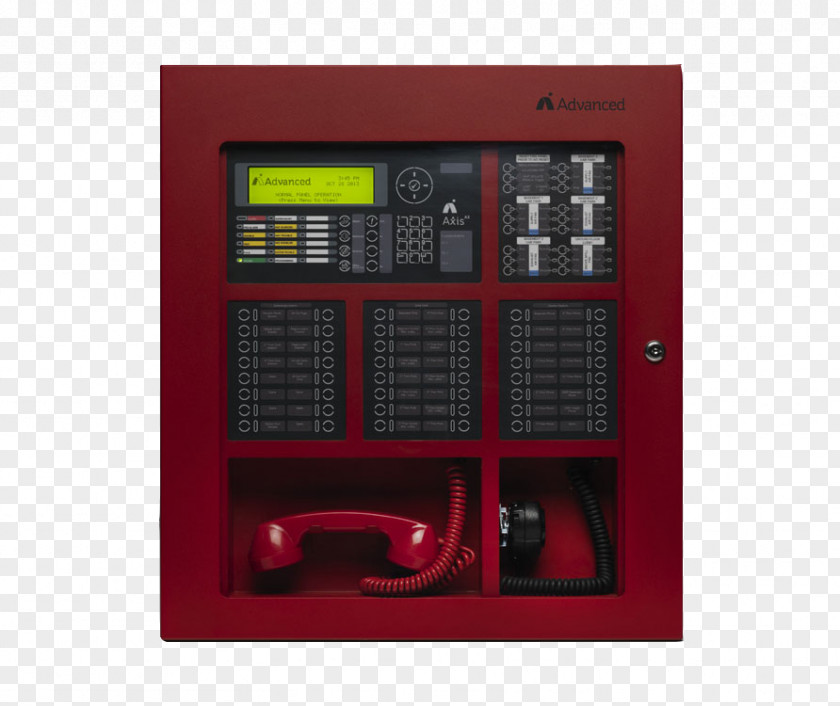 Fire FireAlarm.com Alarm System Device Control Panel PNG