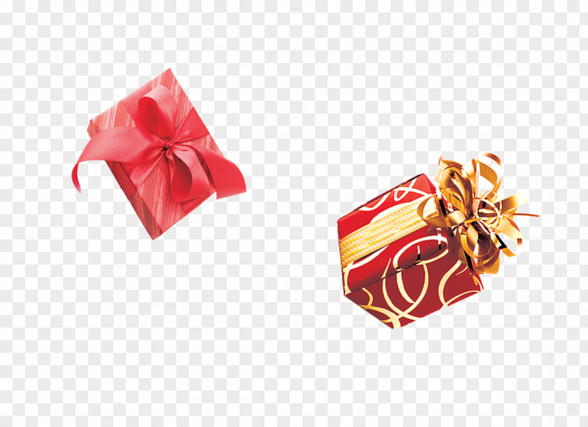 Gift Box Packaging And Labeling PNG