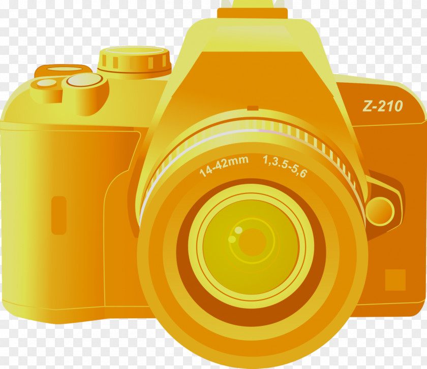 Gold Camera Clip Art PNG