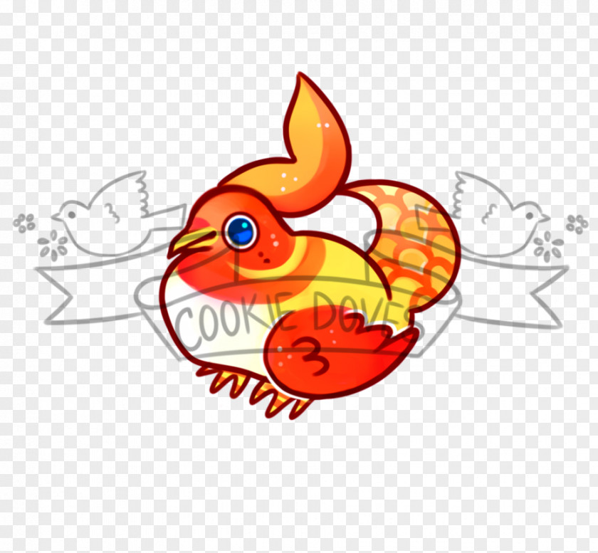 Goldfish Cartoon Fruit Clip Art PNG