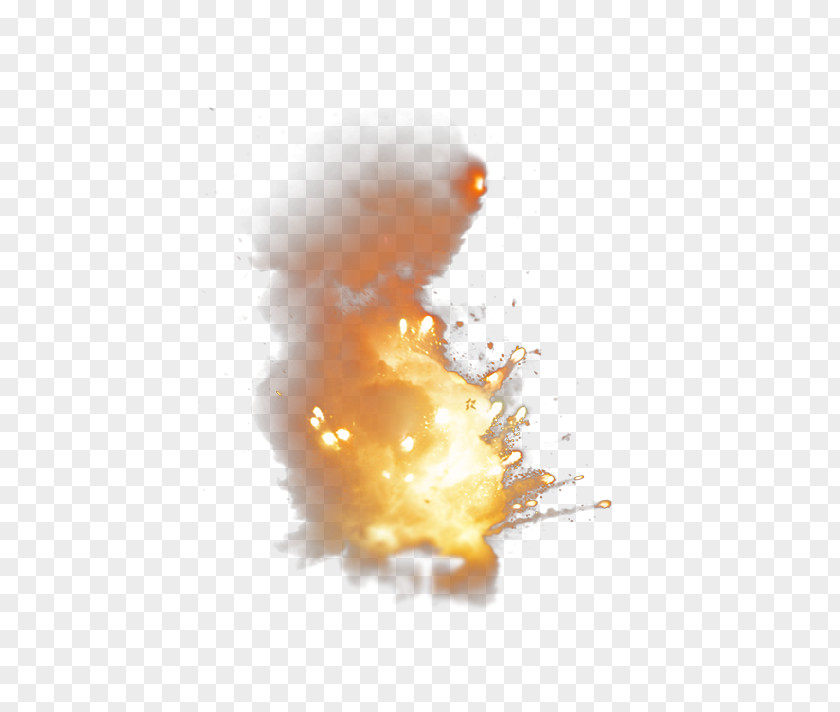 Powder Exploded Particles Splash Explosion Firebombing Sticker PNG