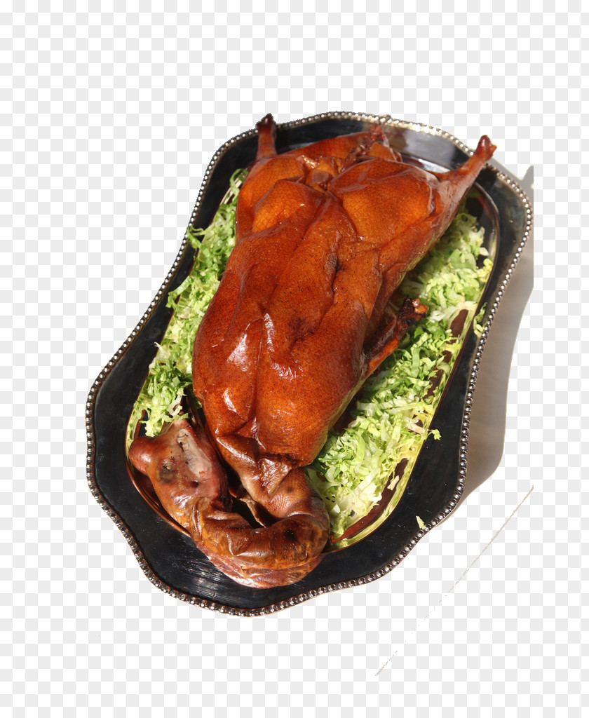 The Original Only Roast Goose Chinese Cuisine Domestic Chicken PNG