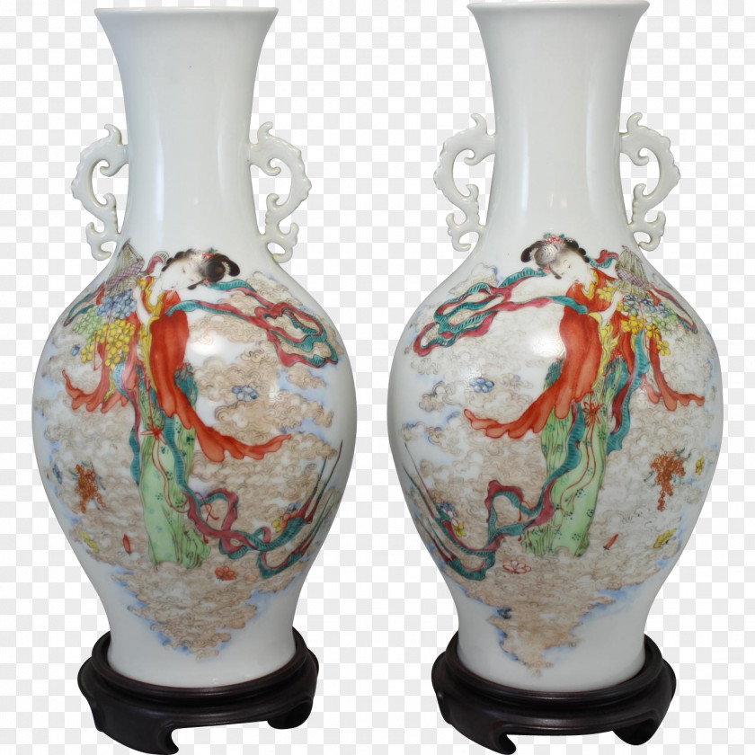 Vase Pottery Porcelain Urn PNG