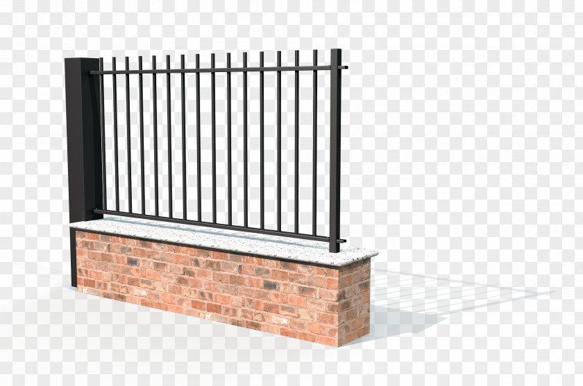 Brick Stone Wall Fence Handrail PNG