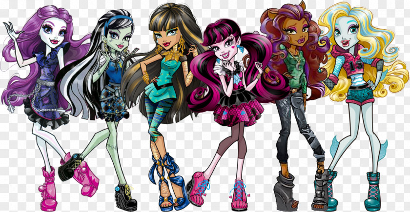 Doll Frankie Stein Monster High Lagoona Blue Ghoul PNG
